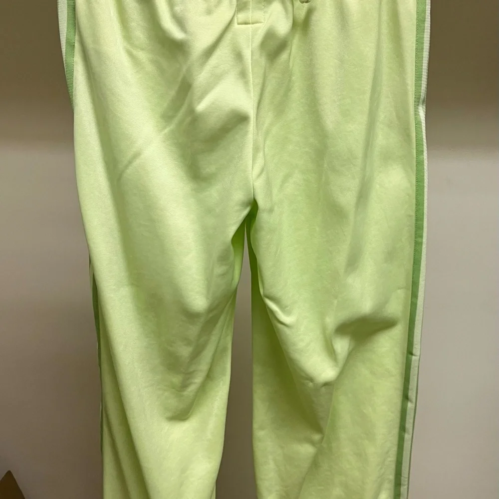 Vintage Adidas Lime Green Tracksuit Jacket & Pants - Picture 6 of 7